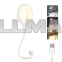 Лампа LED настольная светодиодная на гибкой ножке USB